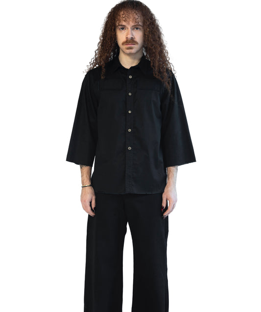 AJH Tifinagh button down shirt